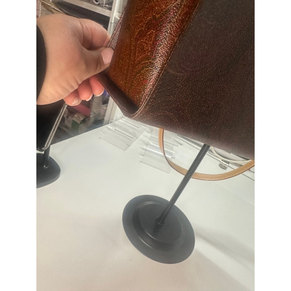 Women's Etro Tote Bag Medium Brown - Picture 9 of 16